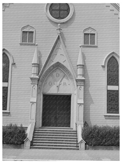 Saint Josephs Portuguese Church Oakland CA April 1942