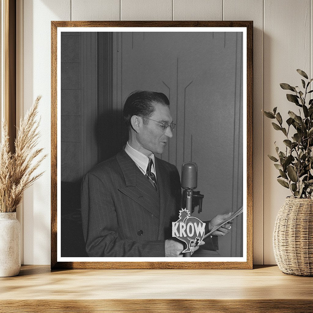 Arthus V. Avila Portuguese Immigrant 1942 KROW Director