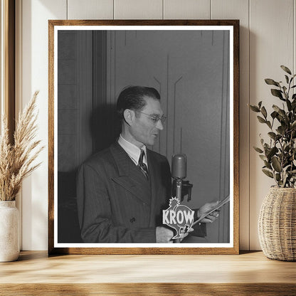 Arthus V. Avila Portuguese Immigrant 1942 KROW Director