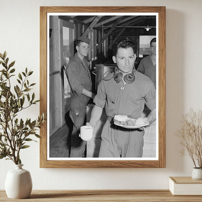 Sergeant Pilot Training Meal Lake Muroc California 1942