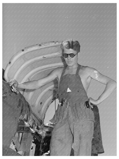 Armorer and Mechanic at Edwards Air Force Base May 1942