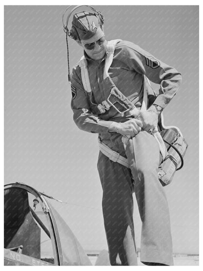 Flying Sergeants Buckling Parachute May 1942