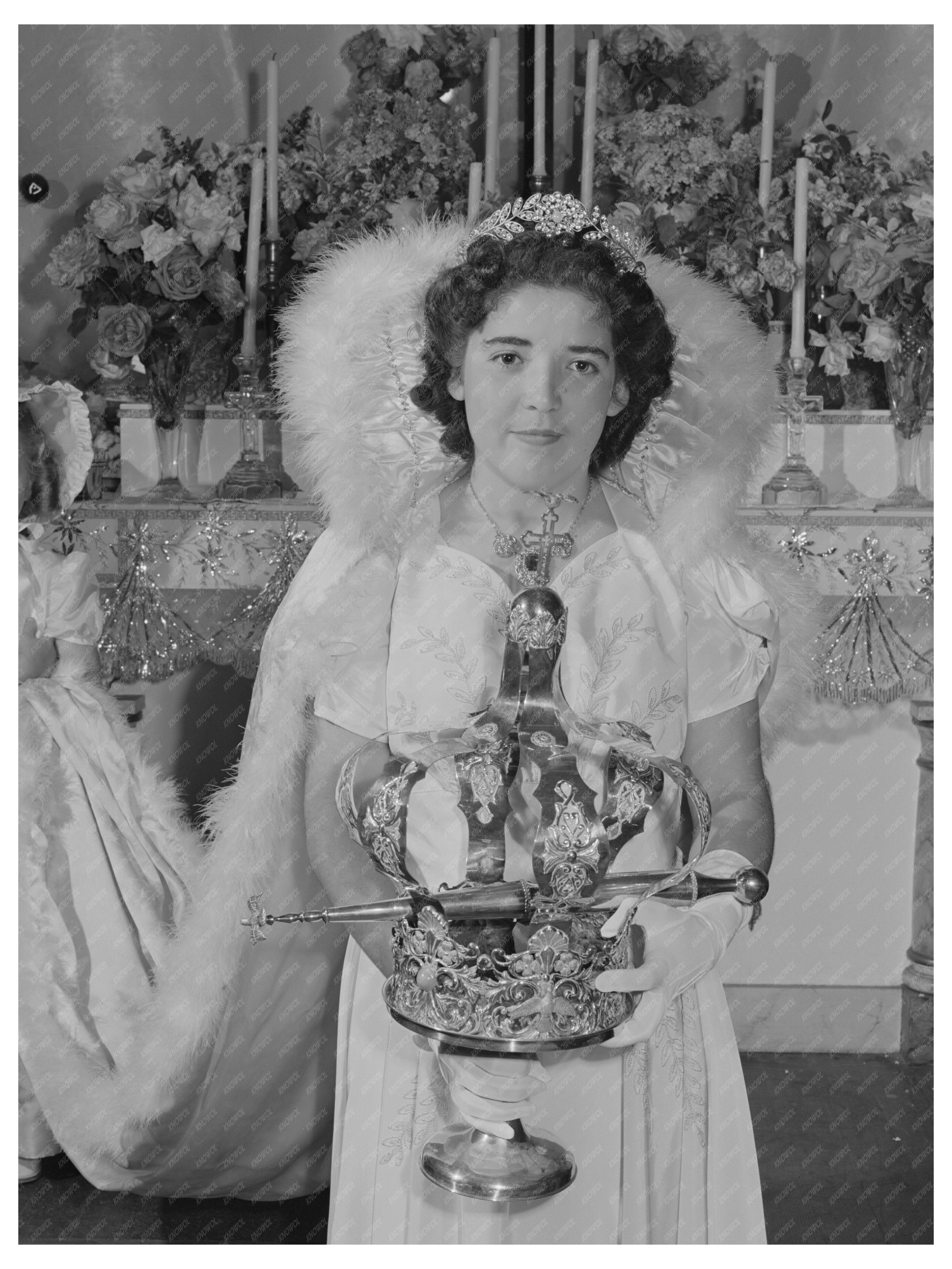 Dorothy Bettencourt Queen of Holy Ghost Festival 1942