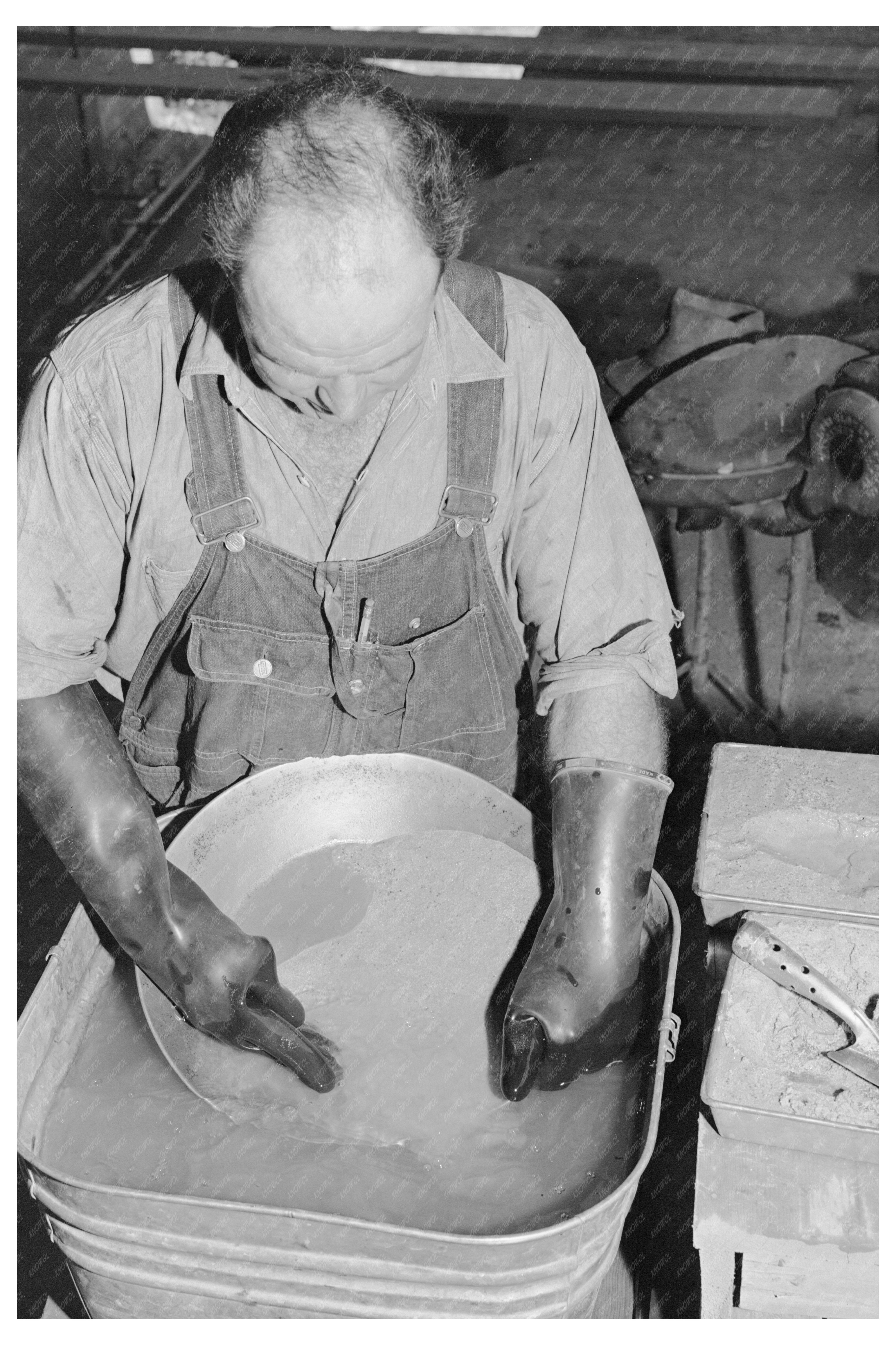 Tungsten Chief Mine Workers May 1942 Kern County California