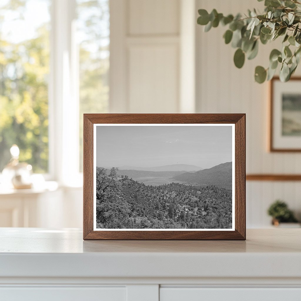Kern County Mountains California May 1942 Vintage Image