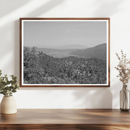 Kern County Mountains California May 1942 Vintage Image