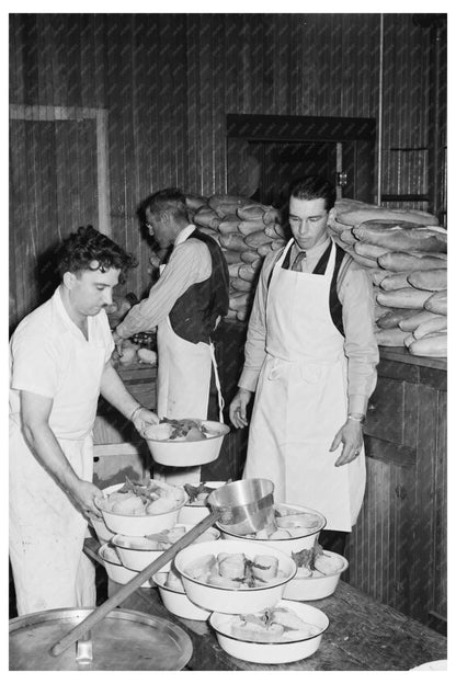 Soupa Preparation Festival of the Holy Ghost 1942