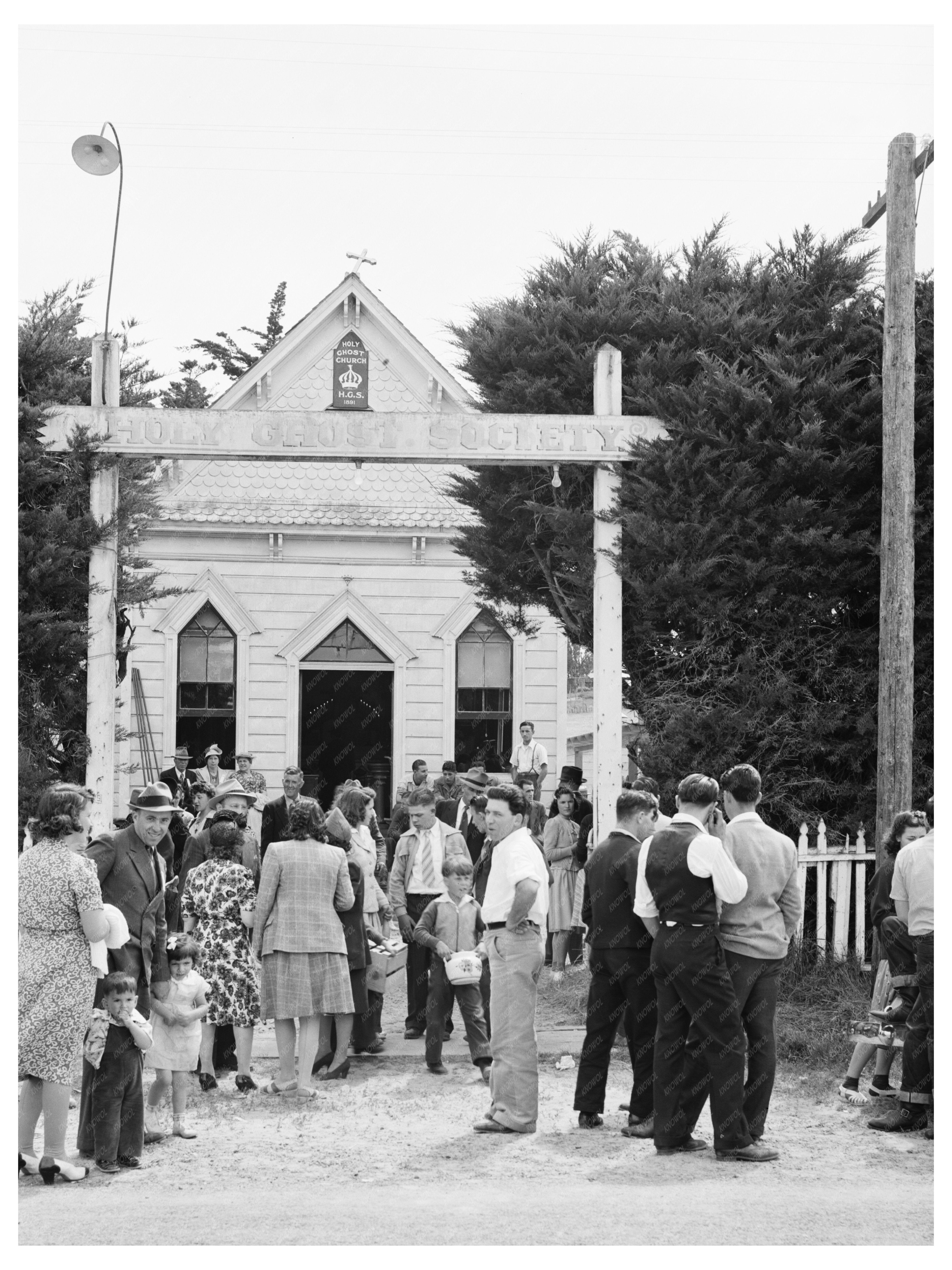 Festival of the Holy Ghost Petaluma 1942