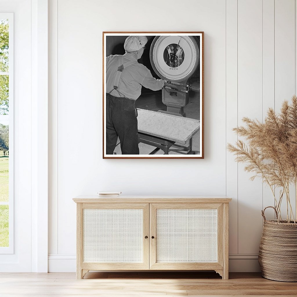 Technician Weighing Dehydrated Potatoes Albany 1942