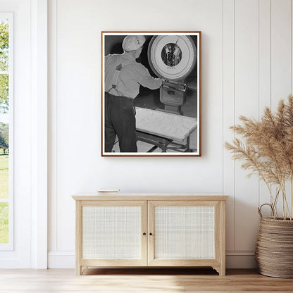 Technician Weighing Dehydrated Potatoes Albany 1942