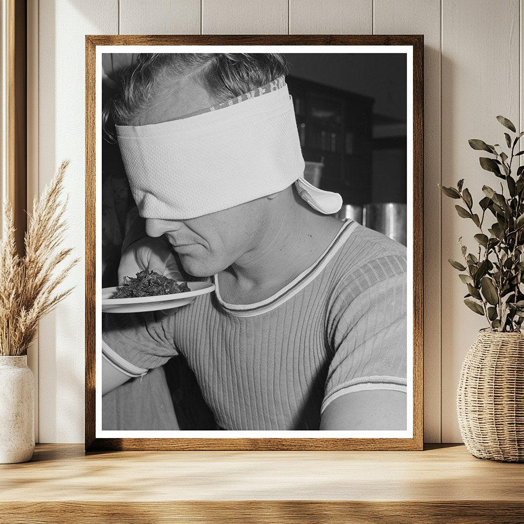 Blindfold Test for Dehydrated Spinach June 1942