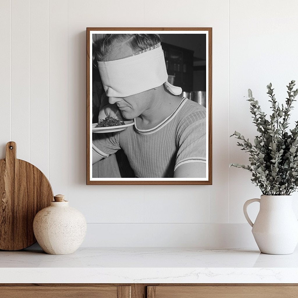 Blindfold Test for Dehydrated Spinach June 1942