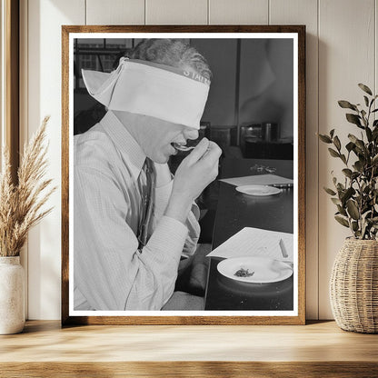 1942 Blindfold Taste Test of Dehydrated Spinach