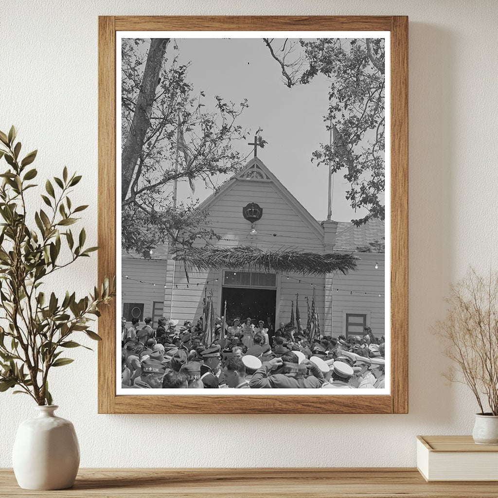 Holy Ghost Fiesta Santa Clara 1942 Vintage Photo