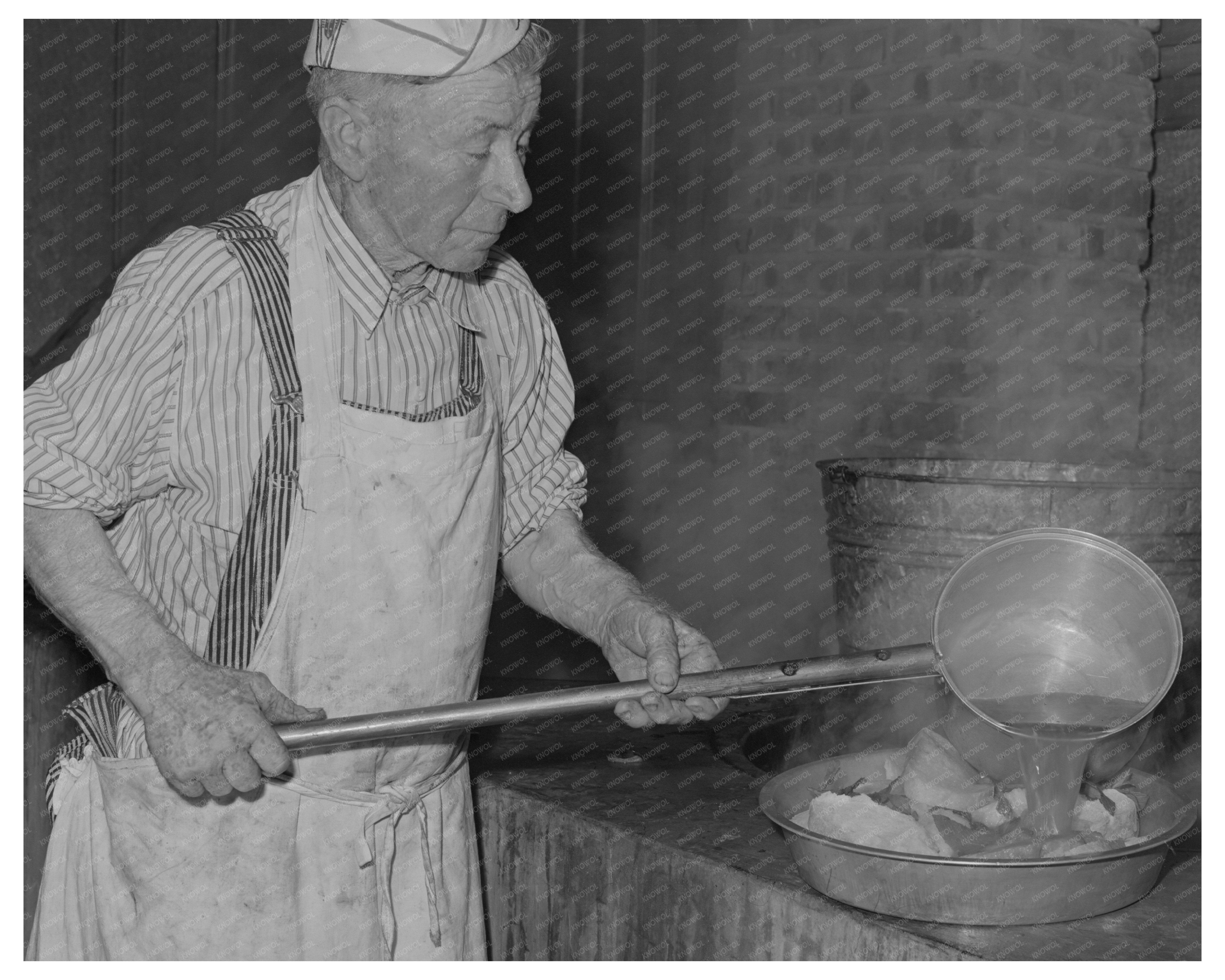 Holy Ghost Fiesta Soupa Preparation Santa Clara 1942