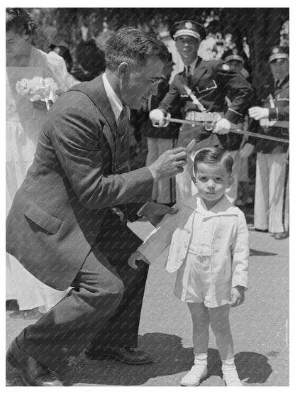 Fiesta of the Holy Ghost Preparations Santa Clara 1942