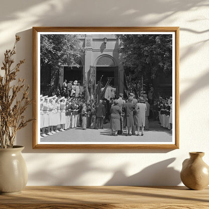 Queen of the Holy Ghost Fiesta Santa Clara 1942 Photo