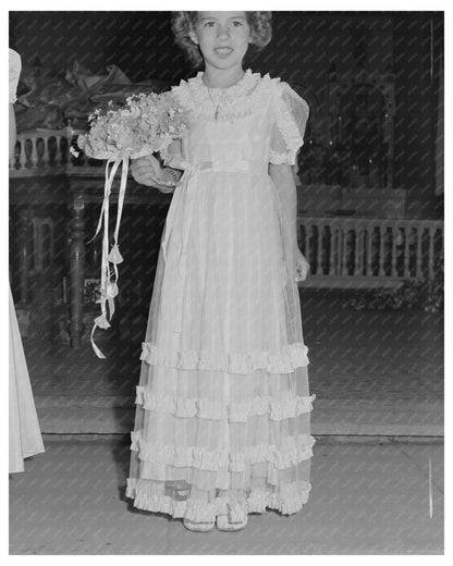 Maid Serving Queen Fiesta of the Holy Ghost 1942
