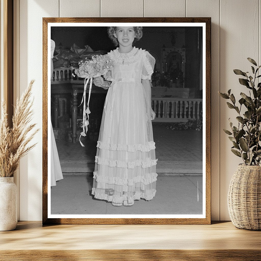 Maid Serving Queen Fiesta of the Holy Ghost 1942