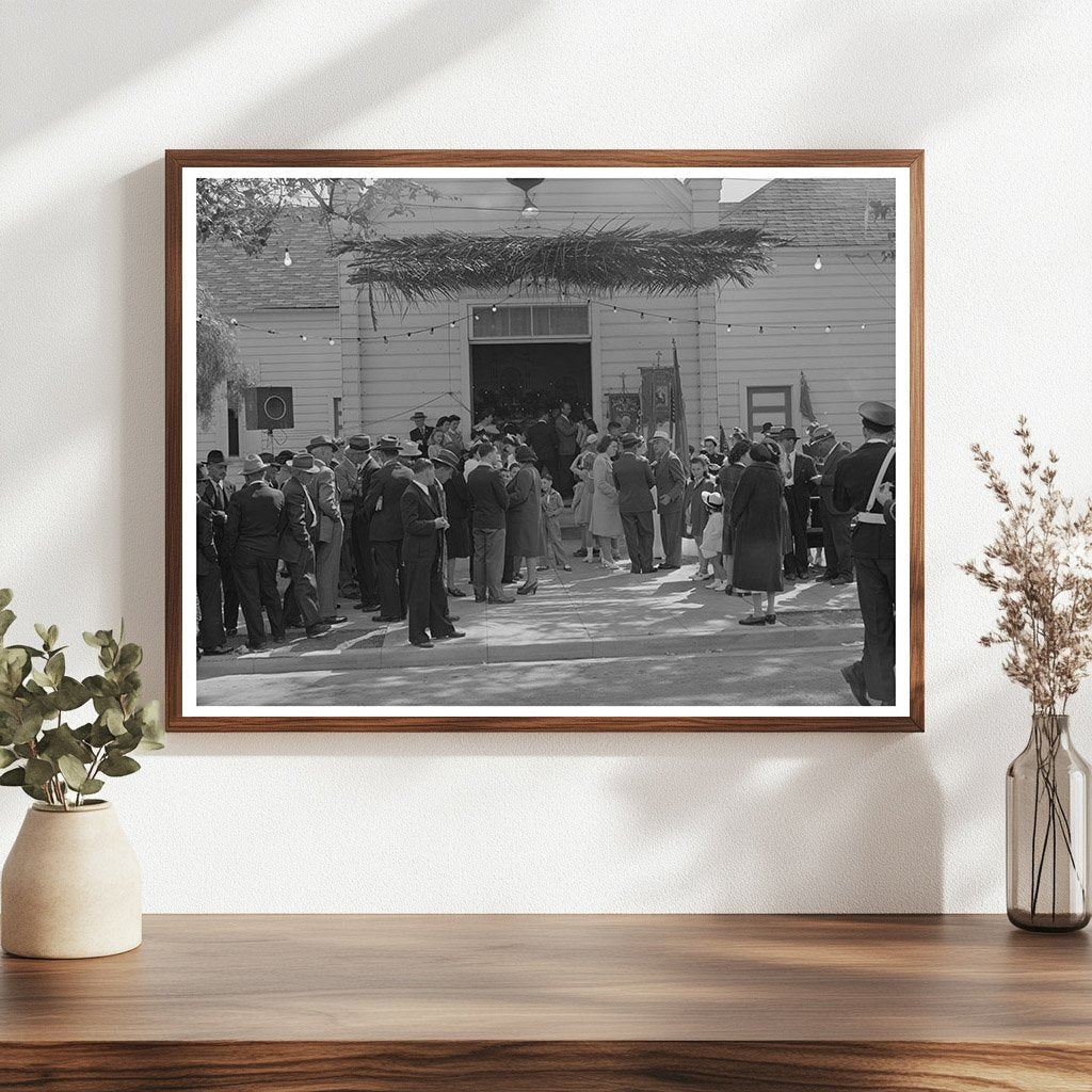 Holy Ghost Fiesta Santa Clara California May 1942