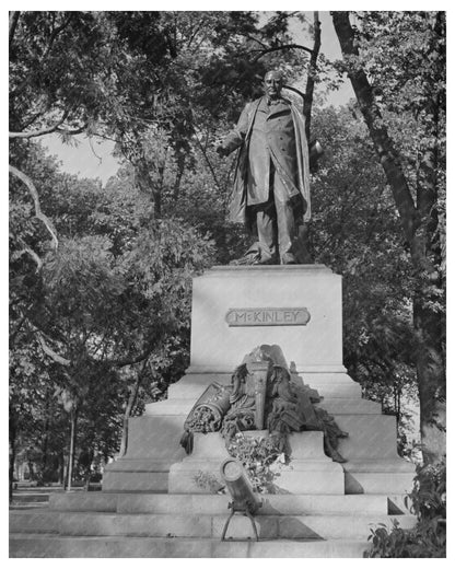 Vintage Monument in San Jose California May 1942