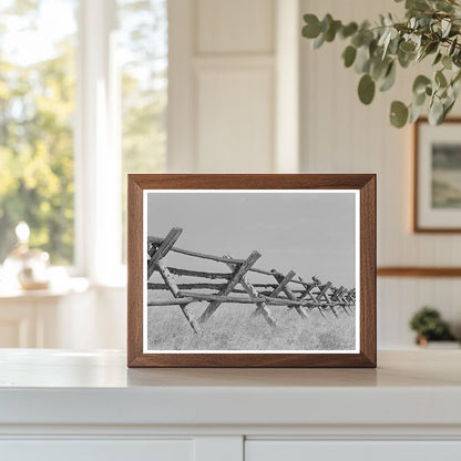 Big Hole Valley Cattle Ranching Landscape Montana 1942