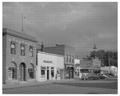 Sheridan Montana Main Street Vintage Photo August 1942