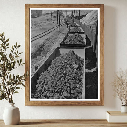 Copper Ore Train Butte Montana 1942