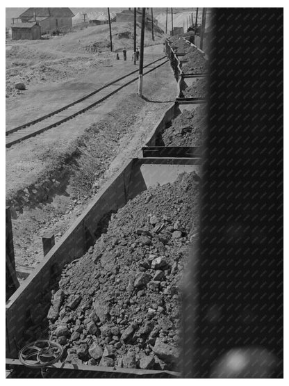 Copper Ore Train Butte Montana September 1942