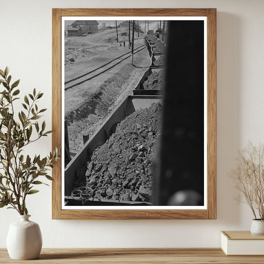 Copper Ore Train Butte Montana September 1942