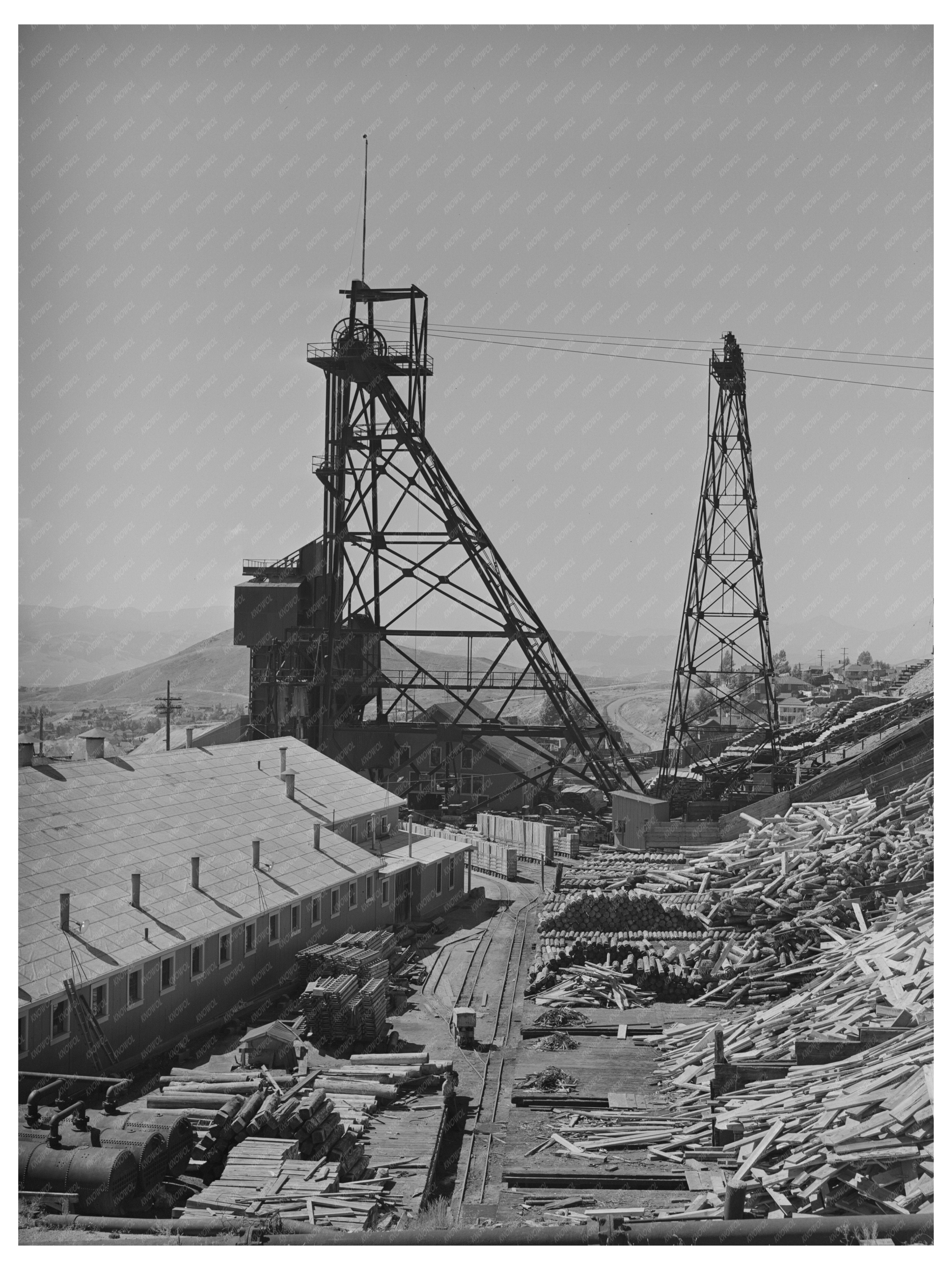 Anaconda Copper Mining Company Butte Montana 1942