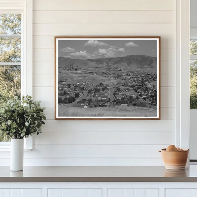 Butte Montana Copper Mines Headframes September 1942