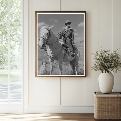 Sheepherder in Gravelly Range Montana 1942