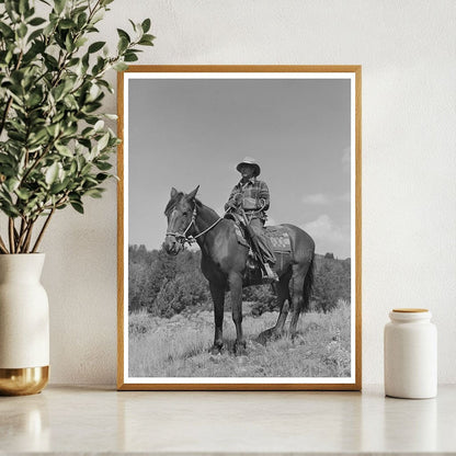 Gravelly Range Sheepherder Scene Montana September 1942