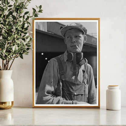 Worker at Anaconda Copper Mining Co September 1942