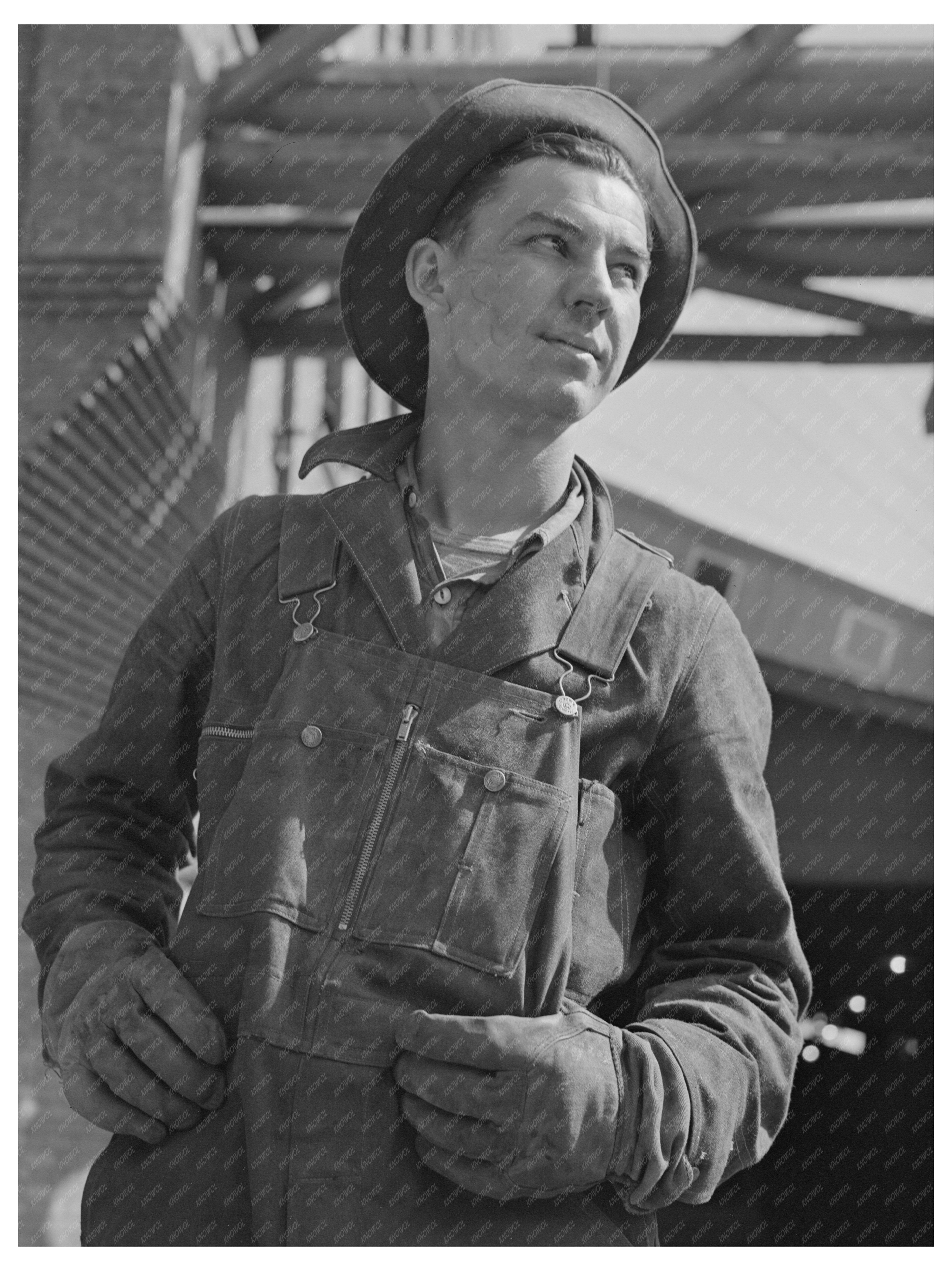 Anaconda Smelter Worker Anaconda Montana 1942