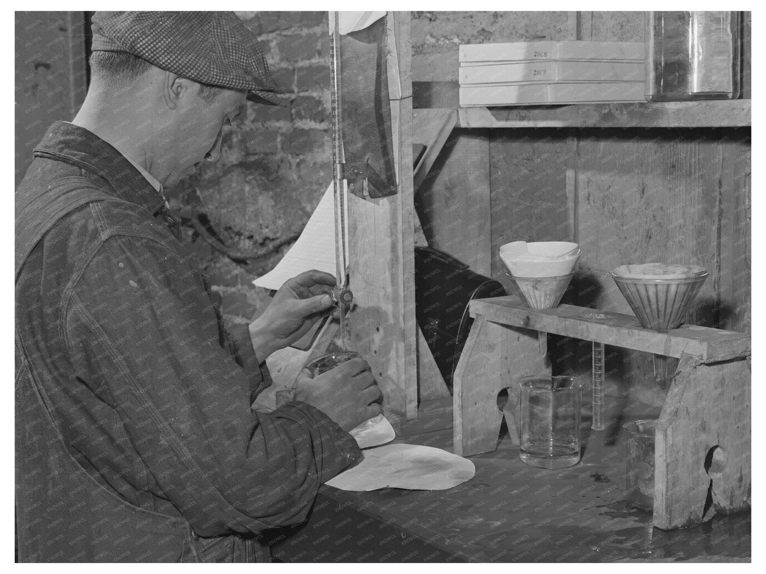 Anaconda Smelter Titration Process September 1942 Image