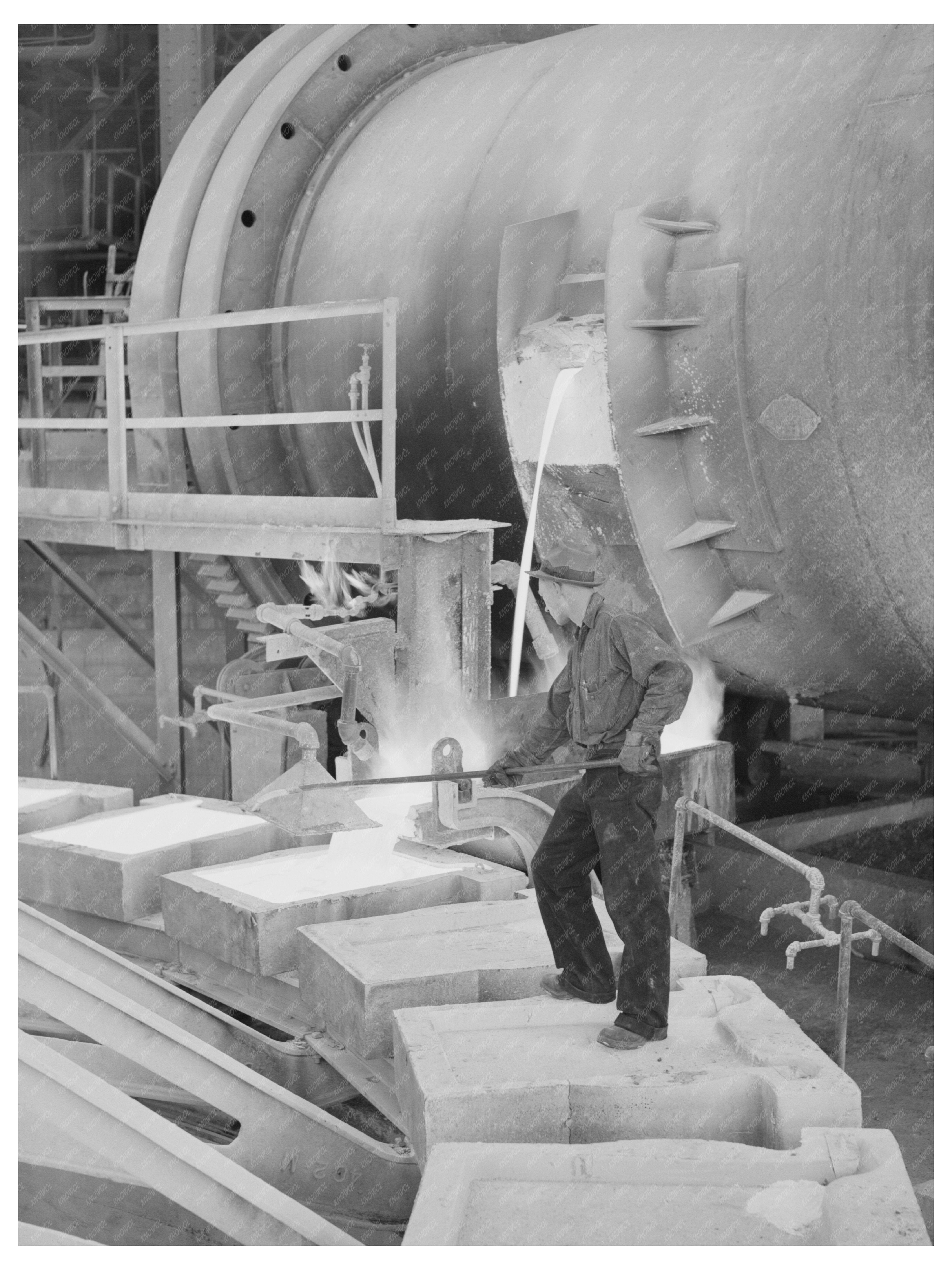 Anaconda Smelter Copper Anodes September 1942