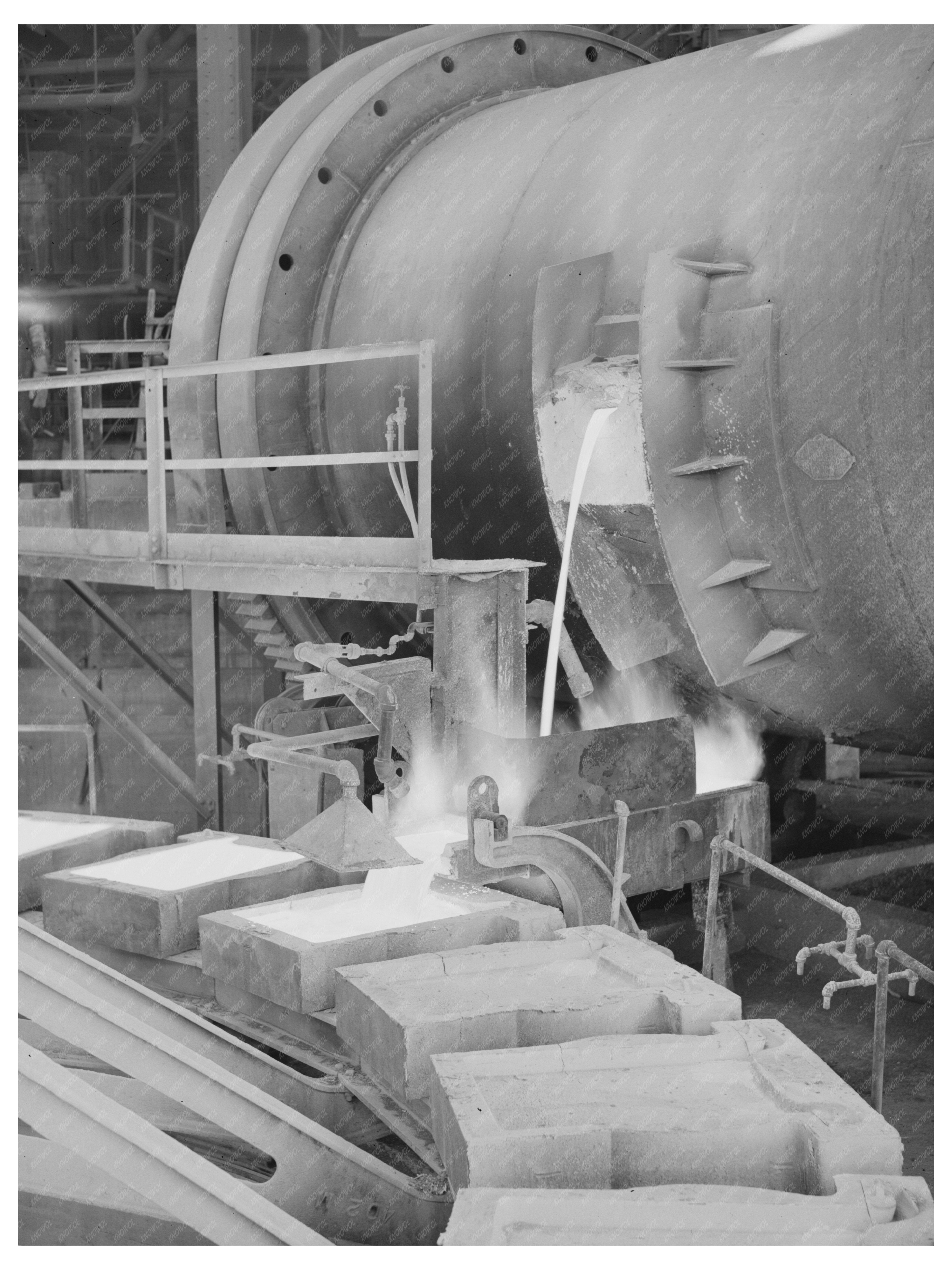 Anaconda Copper Smelter Industrial Operations 1942