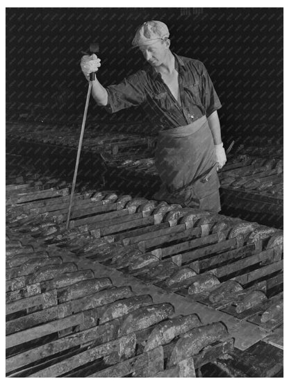 Inspector at Anaconda Copper Refinery Great Falls 1942