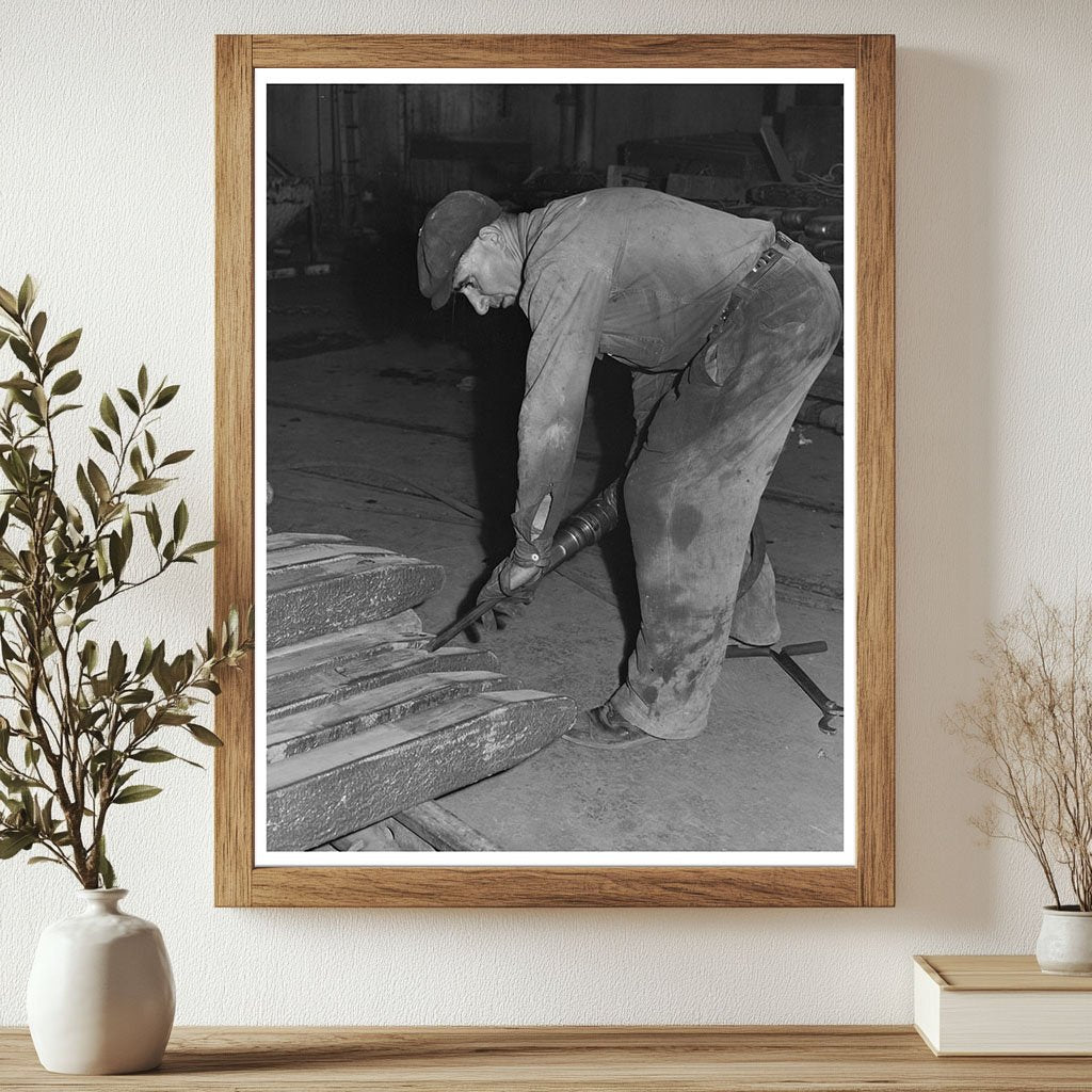 Great Falls Furnace Refinery Worker 1942