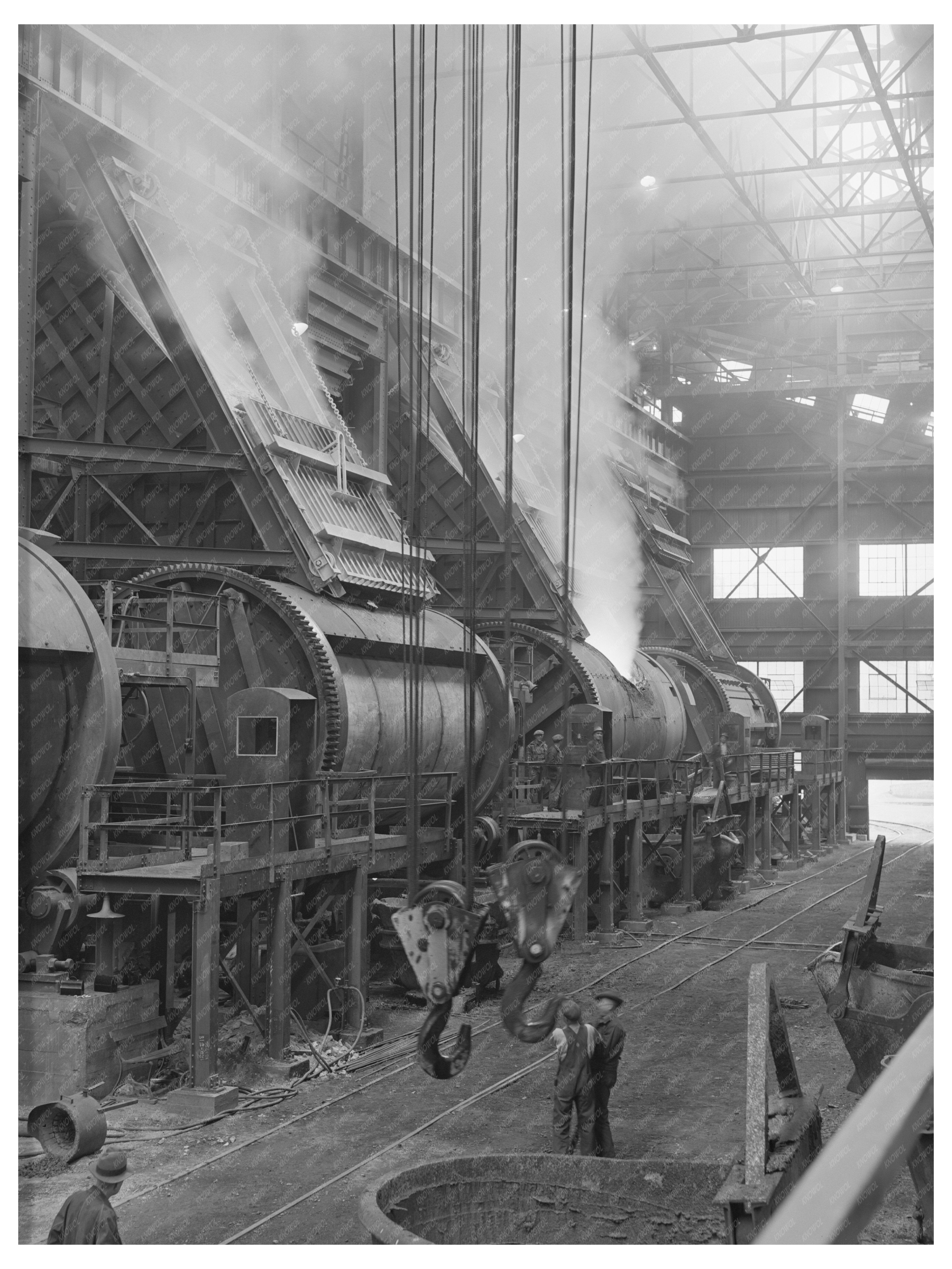 Anaconda Smelter Operations Montana September 1942