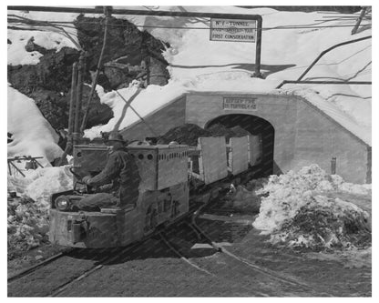 Ben Bow Chromite Mine Trainload of Chrome Ore 1942