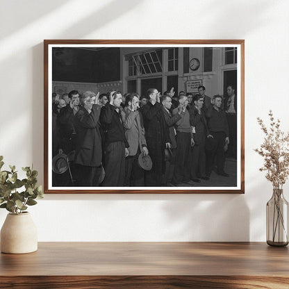 Butte Miners Union Meeting Initiation October 1942