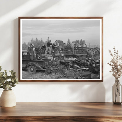 Scrap Salvage Campaign Butte Montana 1942