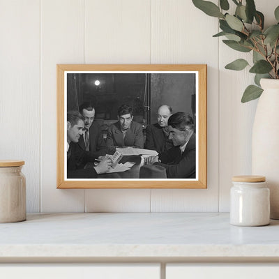 Miners Union Committee Meeting Butte Montana October 1942