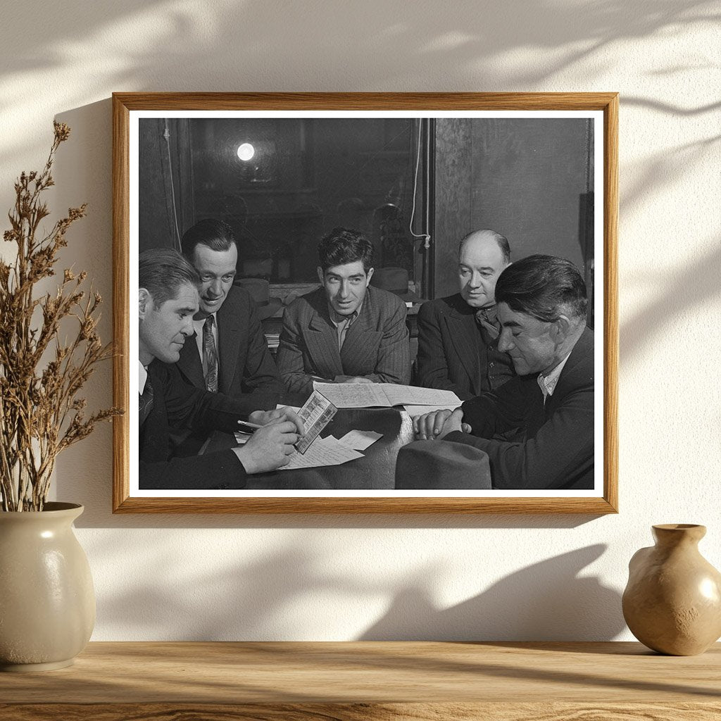 Miners Union Committee Meeting Butte Montana October 1942