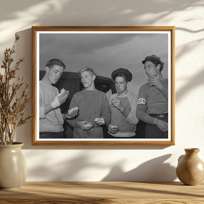 Workers Lunching During Scrap Salvage Campaign 1942