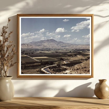 1941 Color Photograph of Cherry Orchards in Emmett Idaho