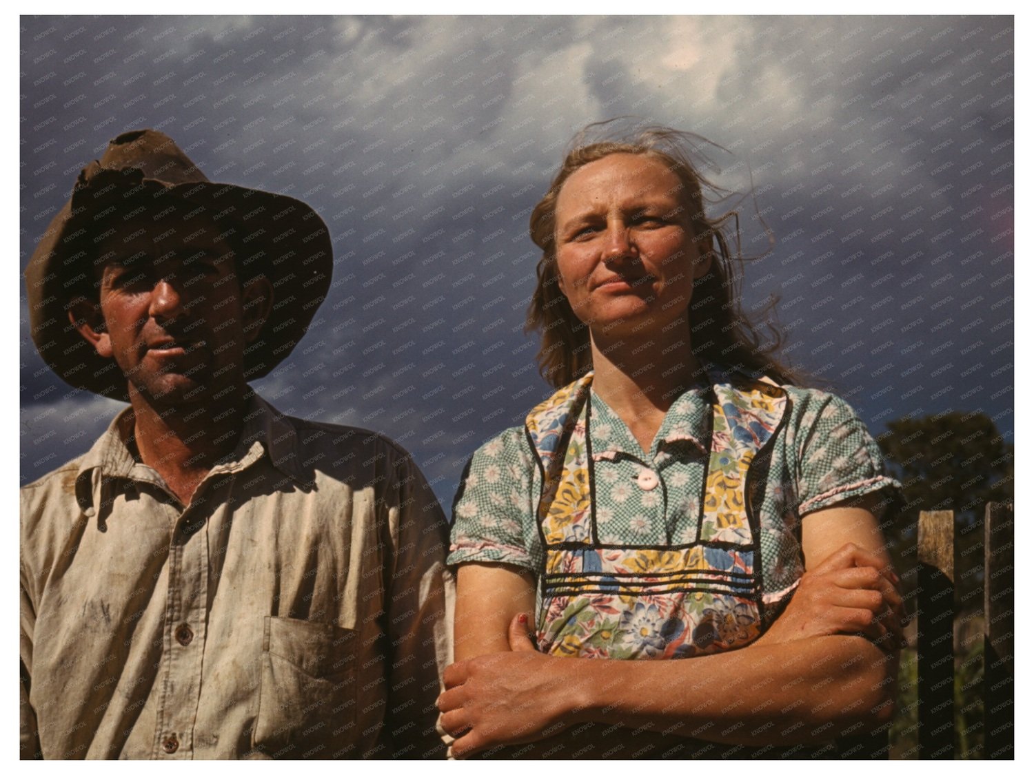 Faro and Doris Caudill Pie Town Homesteaders 1940